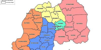 Зураг Руанда аймаг газрын зураг